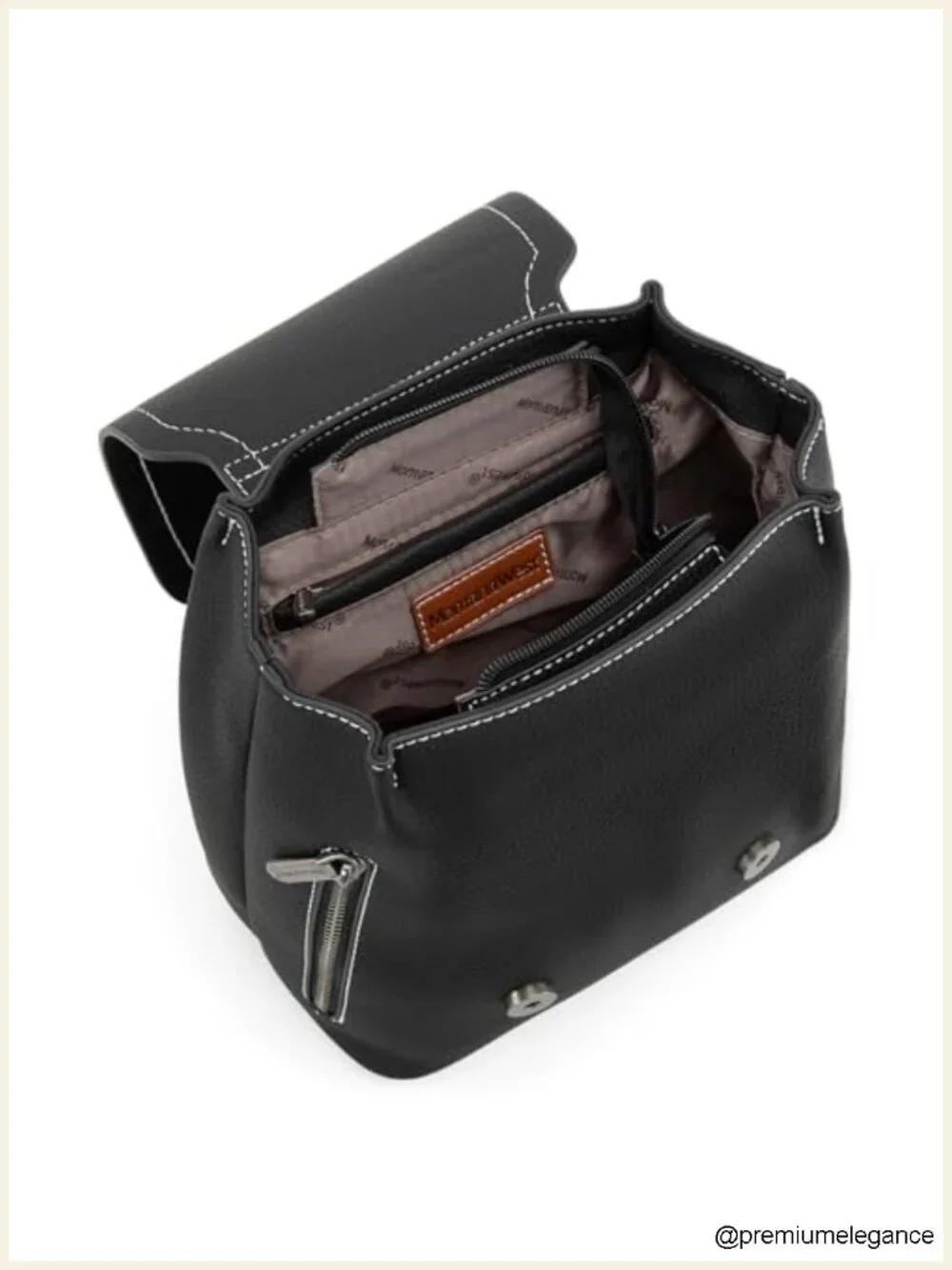 Vegan Leather Mini Backpack Purse Convertible Shoulder Bag Daypack